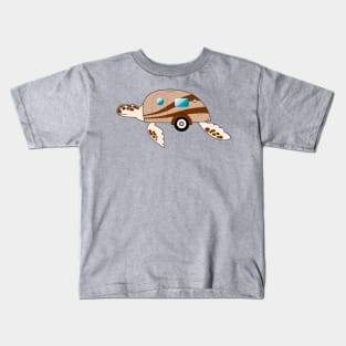 Sea Turtle Camper Kids T-Shirt